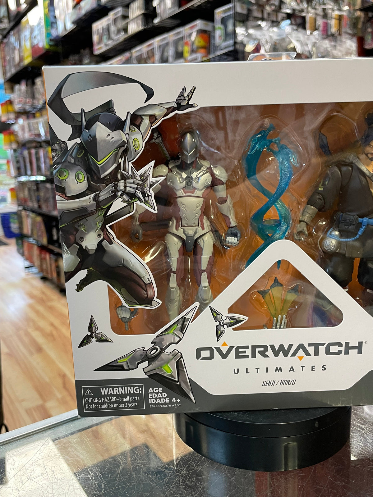 Genji & Hanzo (Overwatch Ultimates, Hasbro) **SEALED** product image 5, provided for visual reference and product detail