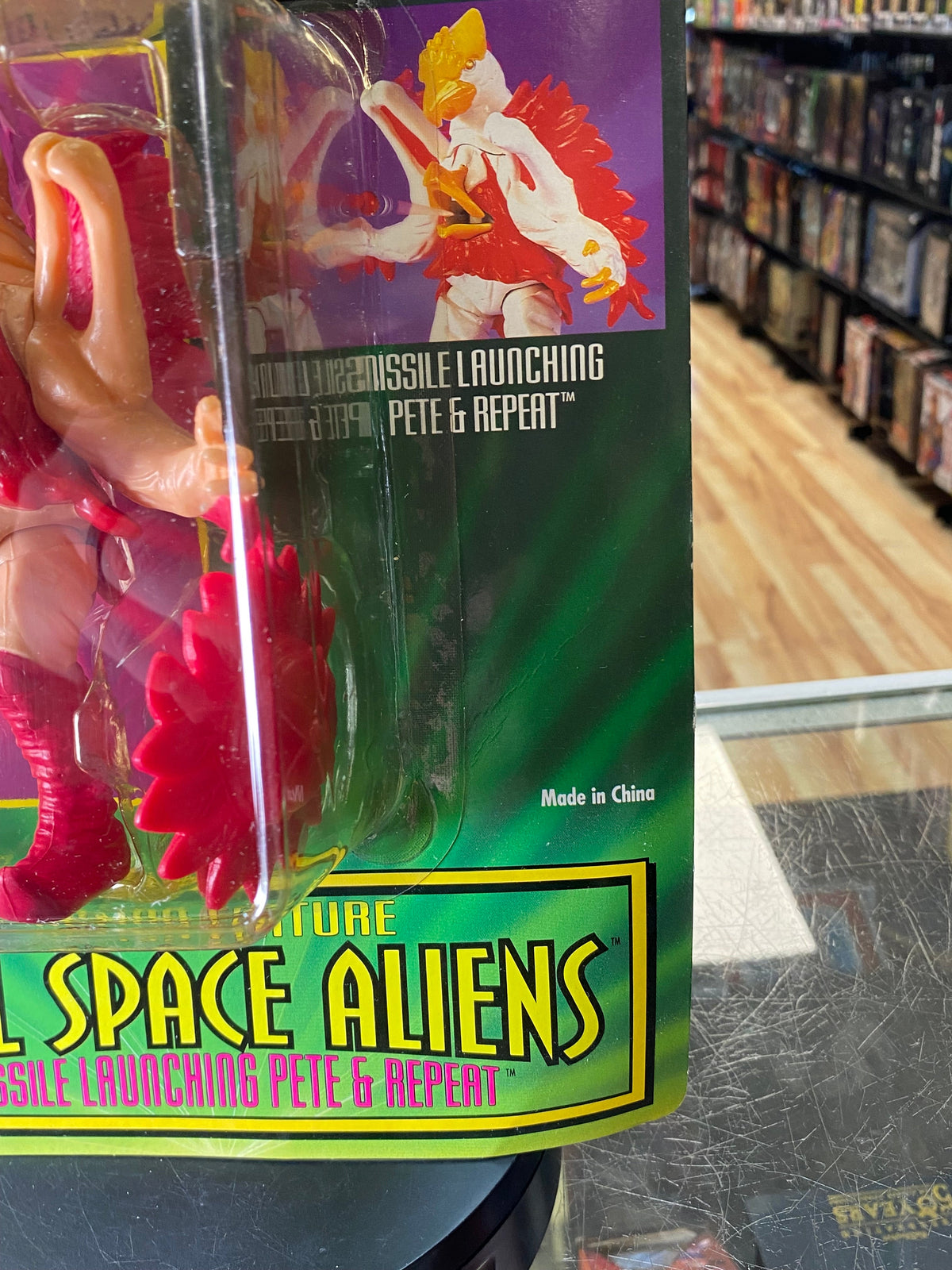 Pete & Repeat Evil Space Aliens (Vintage MMPR Power Rangers, Bandai) SEALED product image 6, provided for visual reference