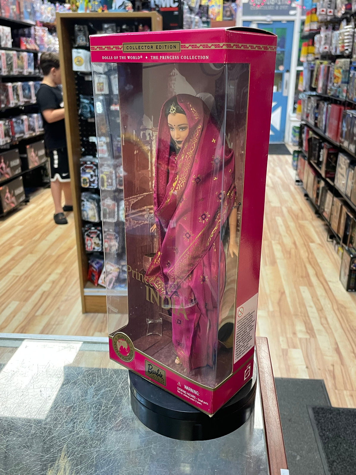 Princess Of India Dolls Of The World 28374 (Barbie, Mattel) **SEALED** product image 2, provided for visual reference and