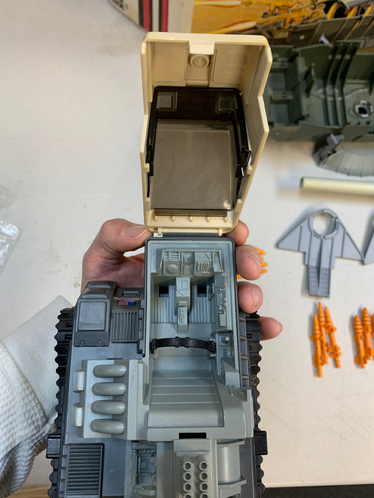 Thunder Clap with Box (Vintage GI Joe, Hasbro) **COMPLETE** product image 31, provided for visual reference and product