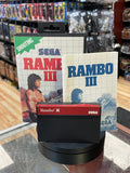 Rambo III 1361 (SEGA Master System SMS, Video Games) **COMPLETE** product image 1, provided for visual reference and product