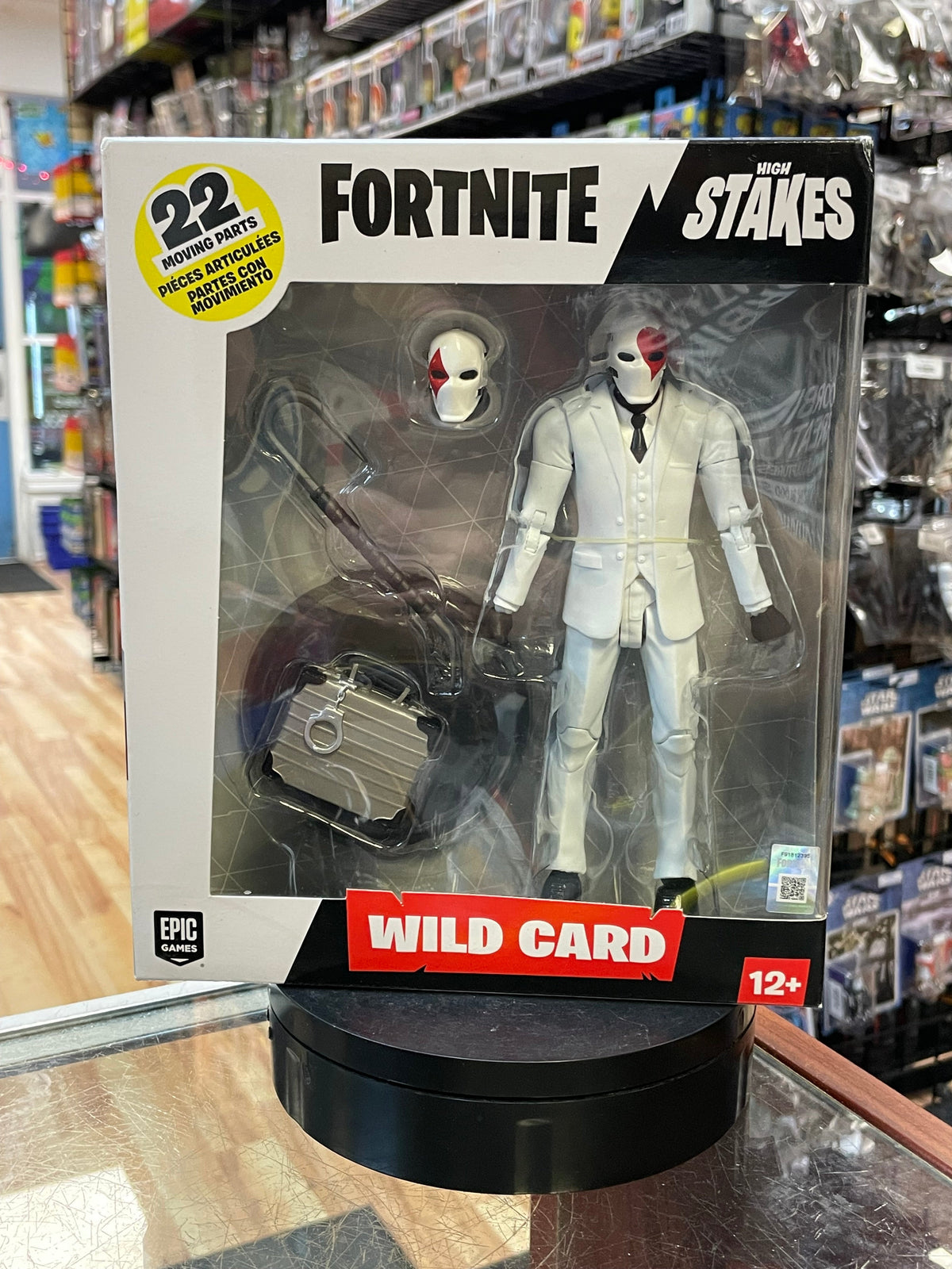 Wild Card (Fortnite, McFarlane) **SEALED** product image 1, provided for visual reference and product detail review