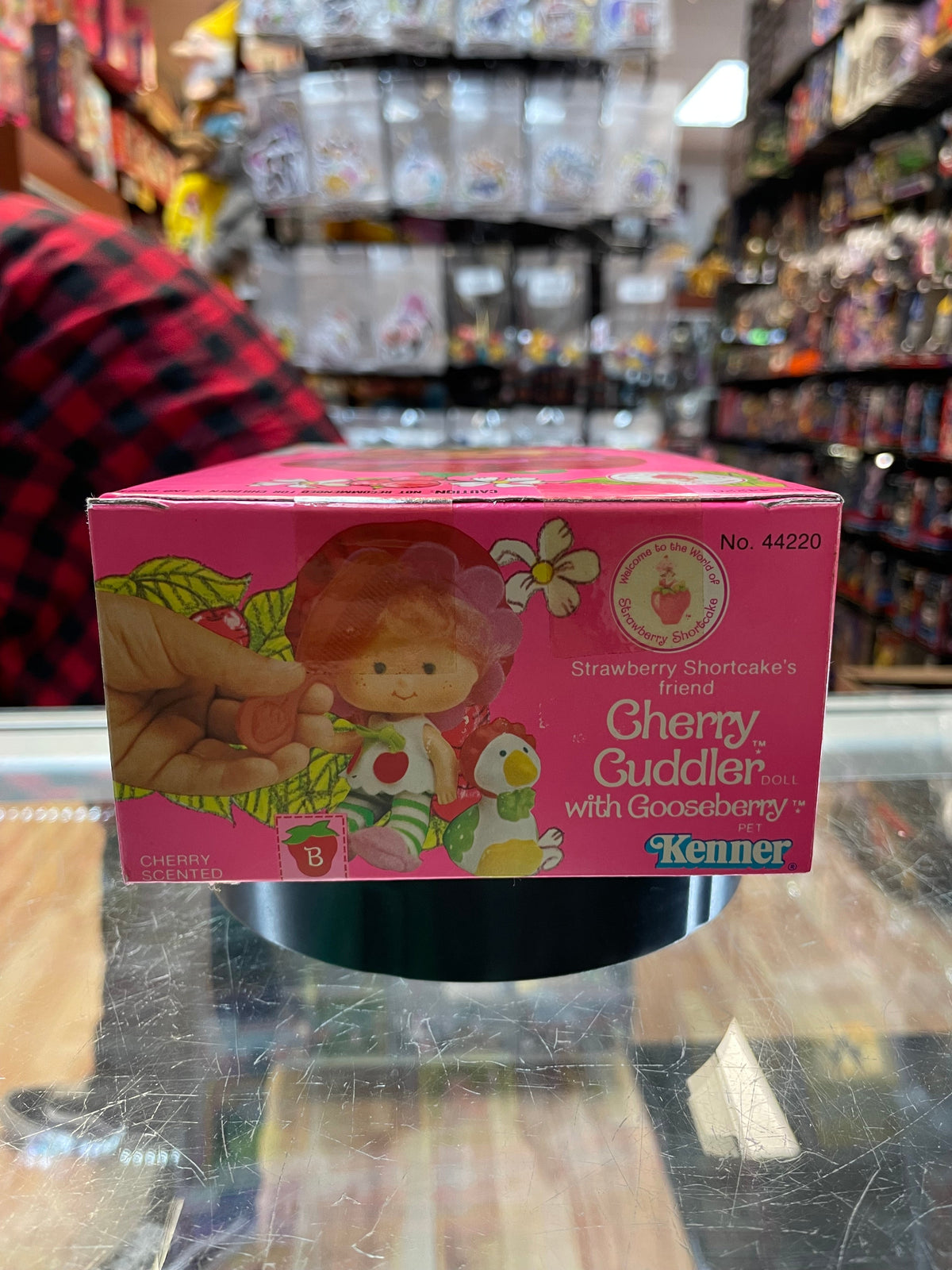 Cherry Cuddler with Gooseberry (Vintage Strawberry Shortcake, Kenner) **SEALED** product image 5, provided for visual