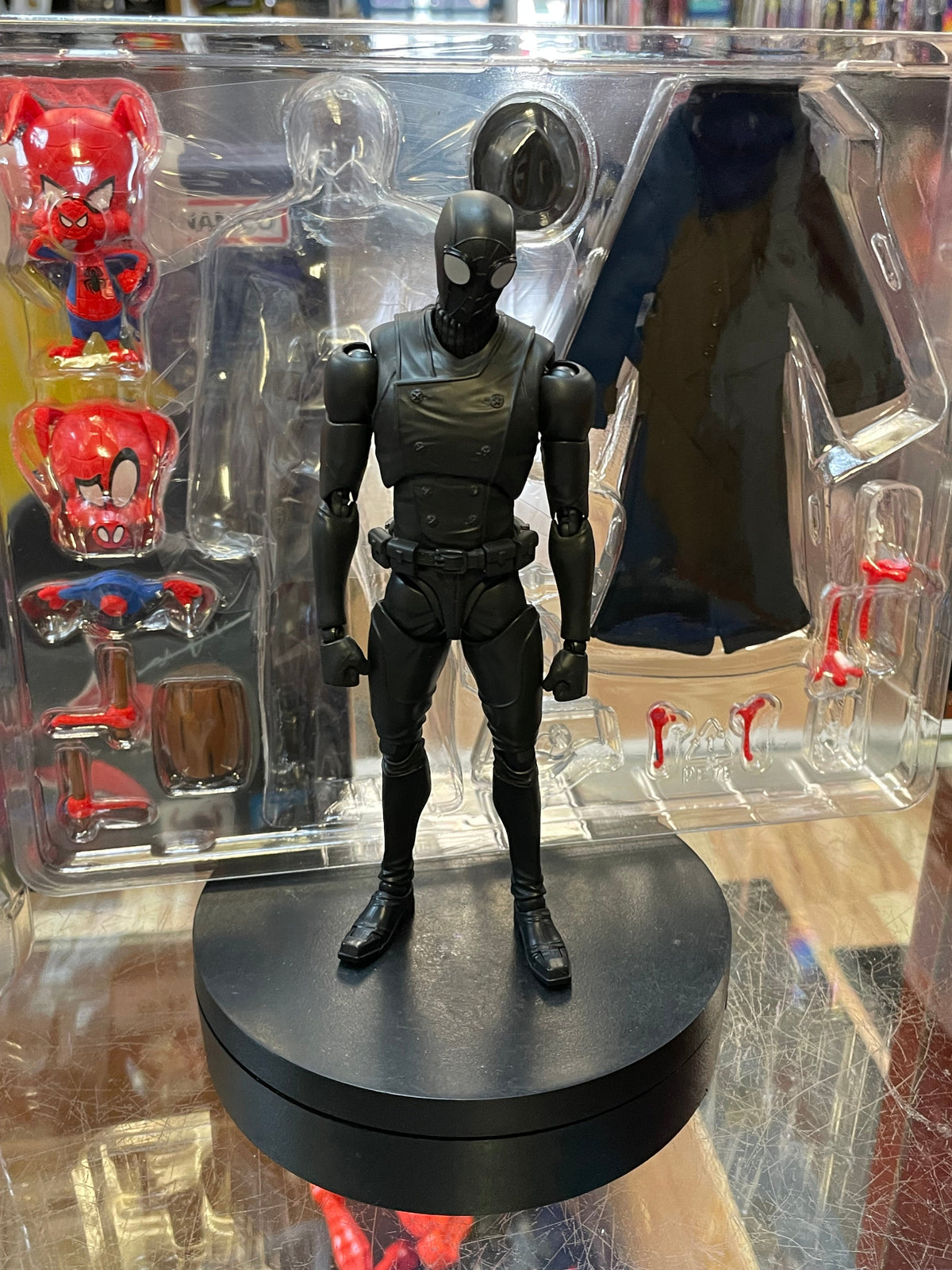 Spider Noir & Spider-Ham (SH Figuarts Bandai, Across the Spider-Verse) *COMPLETE* product image 2, provided for visual