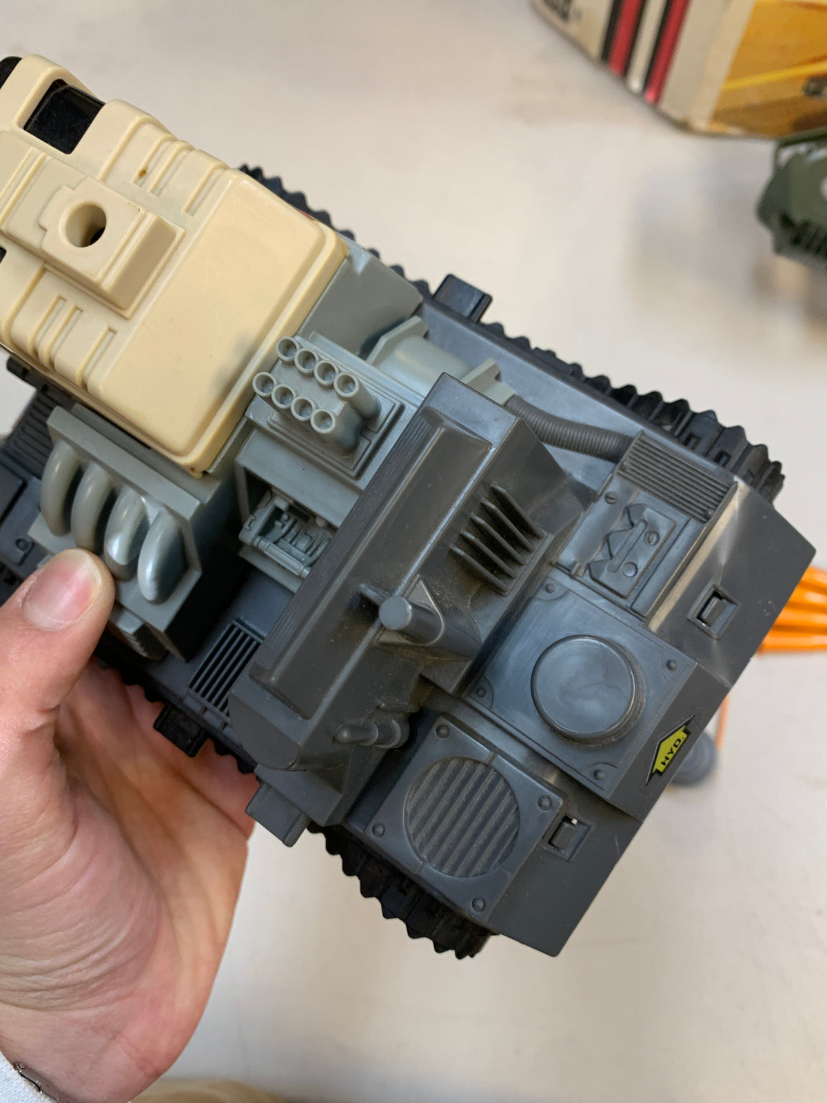 Thunder Clap with Box (Vintage GI Joe, Hasbro) **COMPLETE** product image 30, provided for visual reference and product