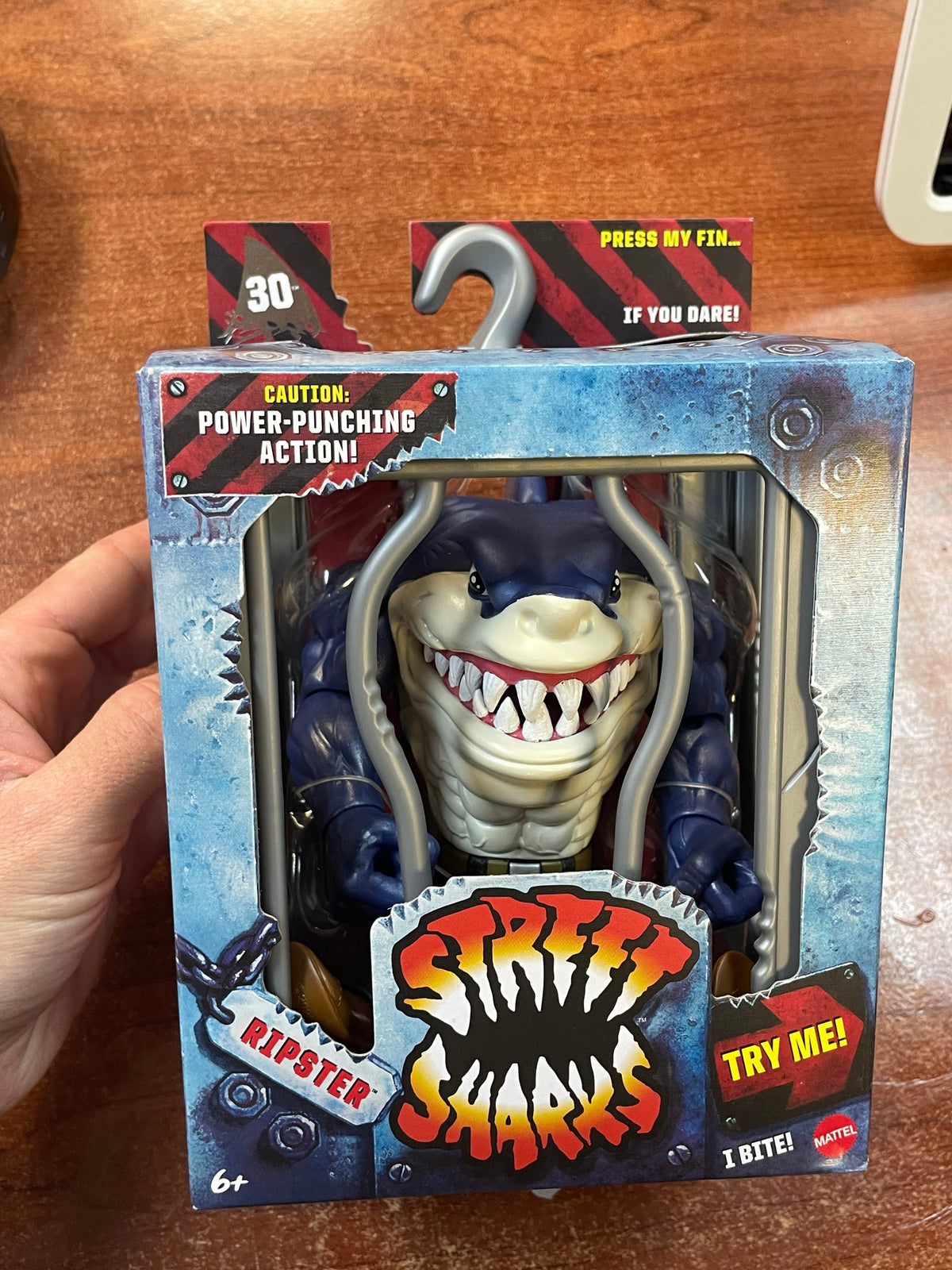 Ripster 30th Anniversary (Street Sharks, Mattel) SEALED product image 5, provided for visual reference and product detail