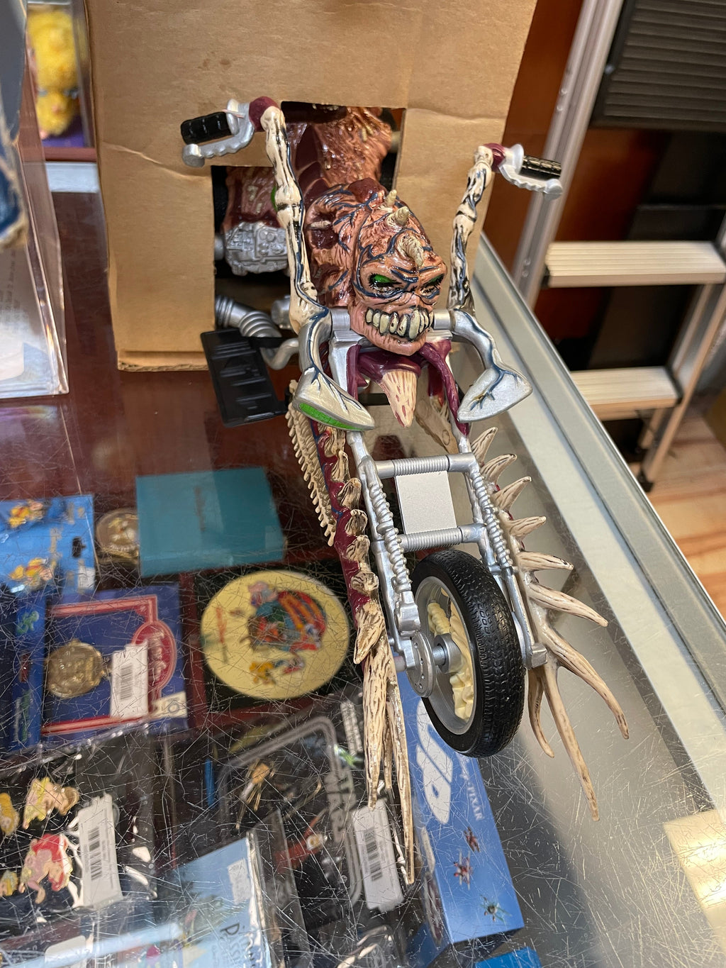 Violator Chopper (Vintage Spawn, McFarlane Toys) NEW/OPEN BOX product image 3, provided for visual reference and product