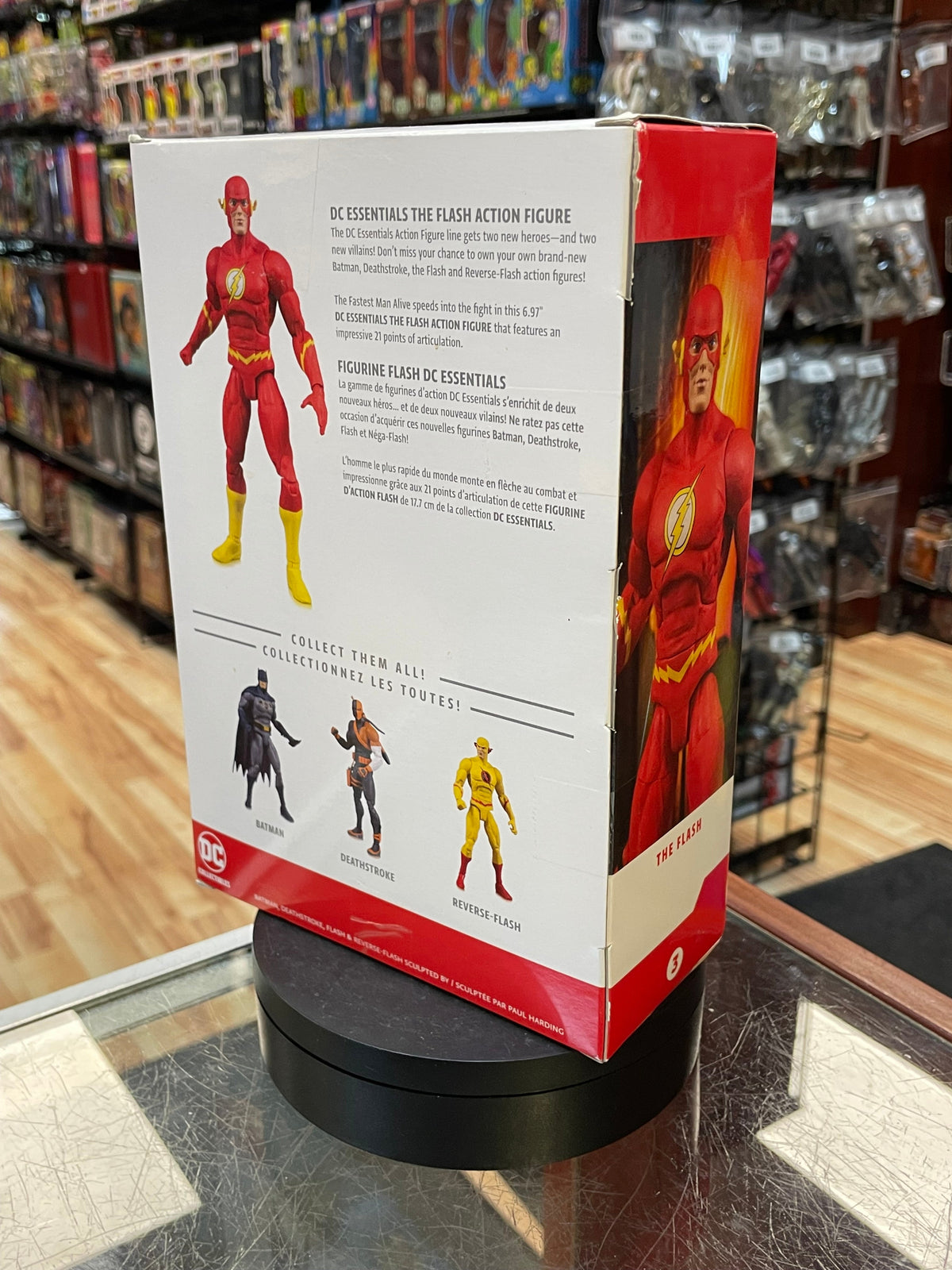 The Flash (DC Essentials, DC Collectibles) SEALED product image 3, provided for visual reference and product detail review