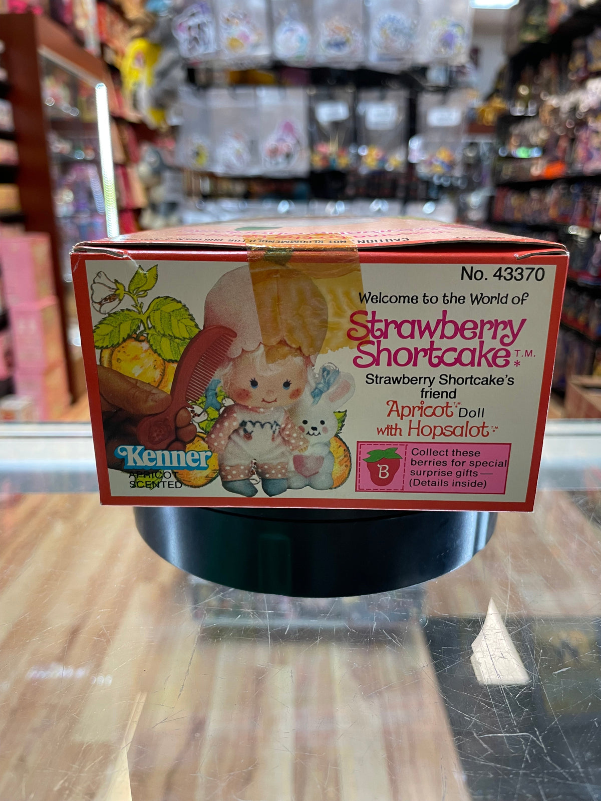 Apricot with Hopsalot Doll (Vintage Strawberry Shortcake, Kenner) **SEALED** product image 5, provided for visual reference