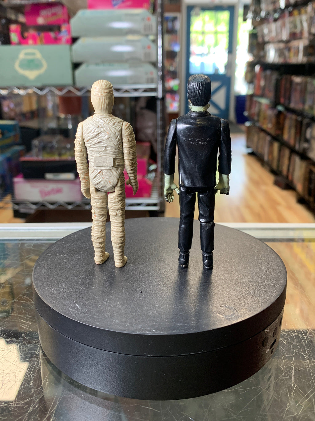 Frankenstein & Mummy (Vintage Universal Monster, Remco)**LOOSE** product image 5, provided for visual reference and product
