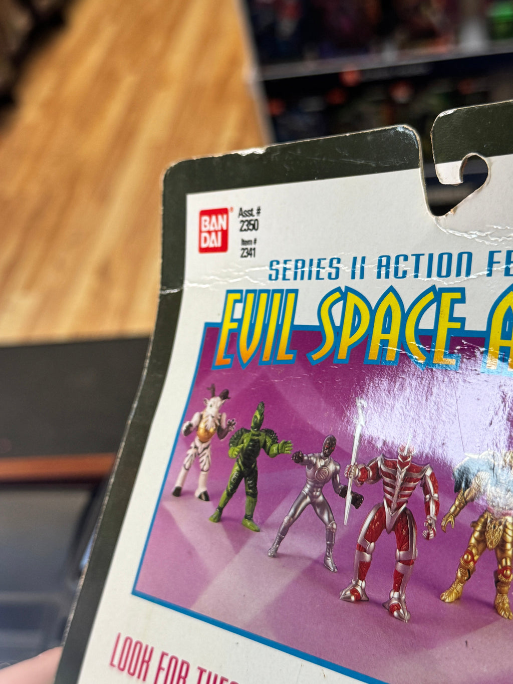 Invenusable Fly Trap (Vintage MMPR Power Rangers, Bandai) SEALED product image 14, provided for visual reference and product