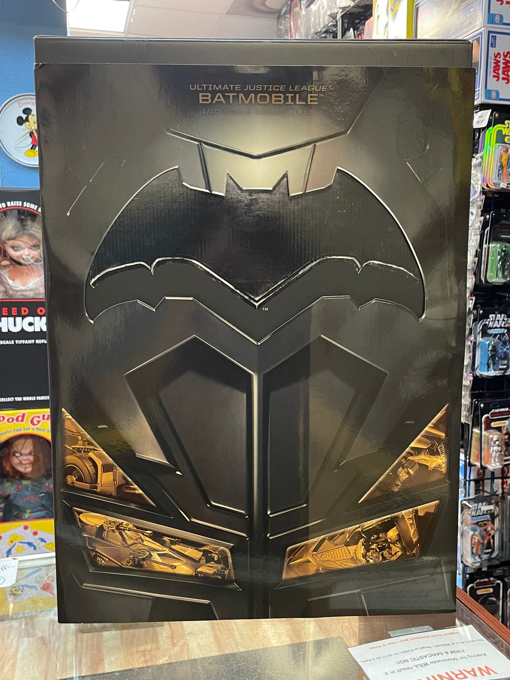 DC Ultimate Justice League RC Batmobile 1/10 Scale (Batman, Mattel) SEALED product image 1, provided for visual reference