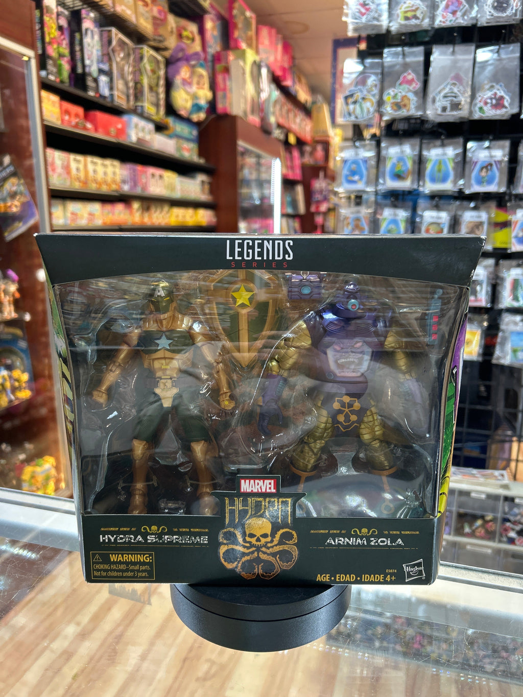 Hydra Supreme & Arnim Zola (Marvel Legends, Hasbro) *SEALED* product image 1, provided for visual reference and product