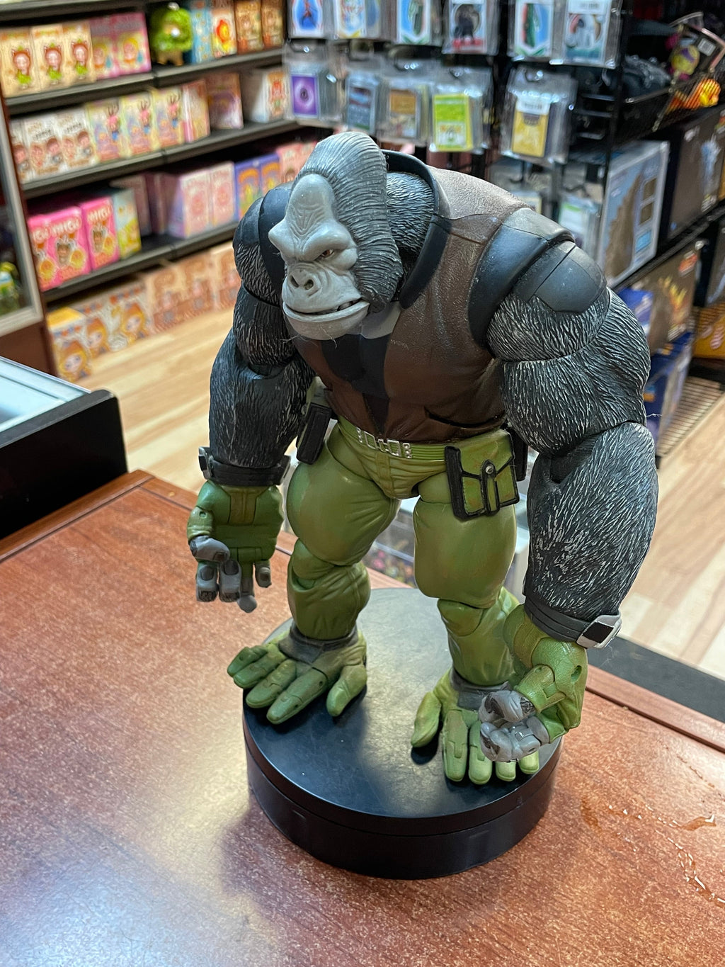 Monkey Man BAF Legendary Comic Book Heroes (Vintage Marvel Legends, Toy Biz) INCOMPLETE product image 3, provided for visual