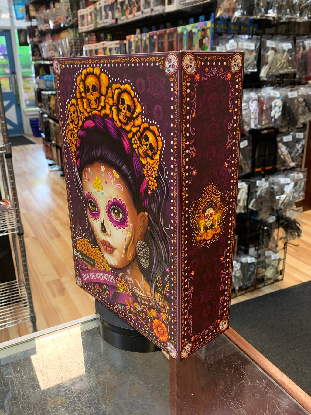 Dia De Muertos Day Of The Dead Barbie Doll #GXL27 (Barbie Signature, Mattel) NEW product image 9, provided for visual