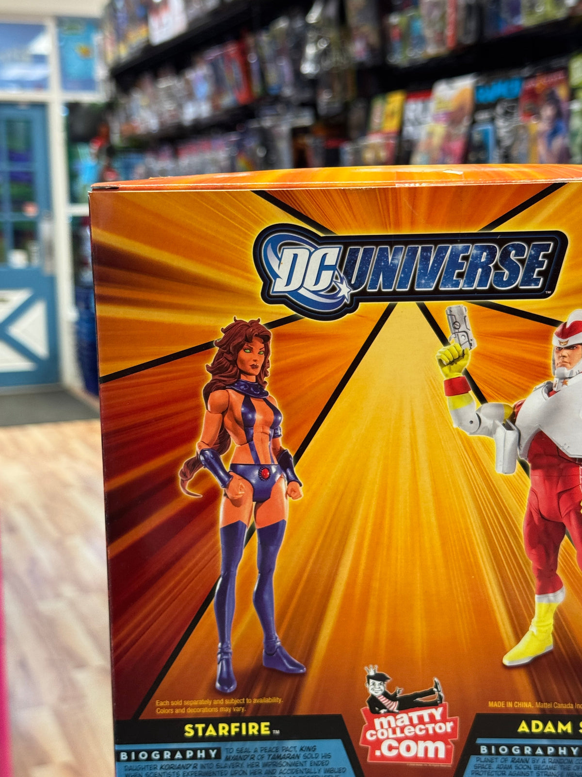 Adam Strange vs Starfire (DC Classics Universe, Mattel) product image 9, provided for visual reference and product detail