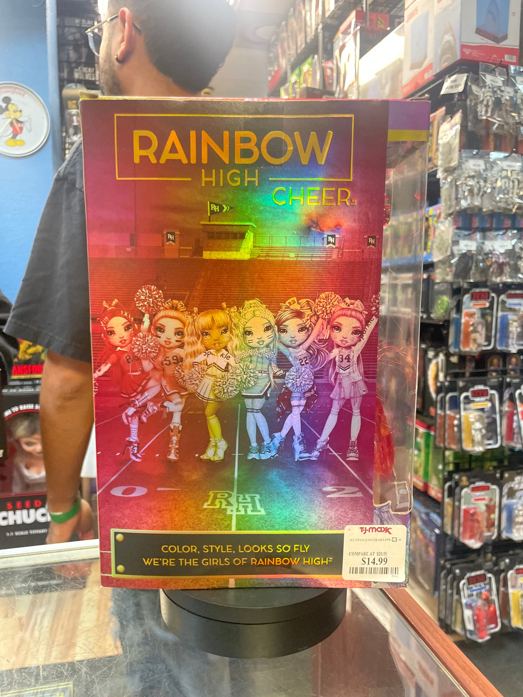 Ruby Anderson Cheer (Rainbow High, MGA Entertainment) NEW product image 3, provided for visual reference and product detail