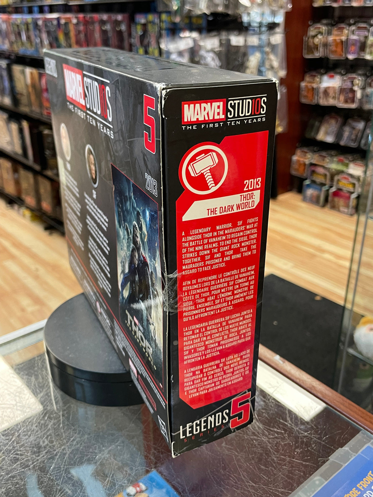 Darkworld Thor & Sif-2 Pack- (Marvel Legends, Hasbro) *SEALED* product image 3, provided for visual reference and product