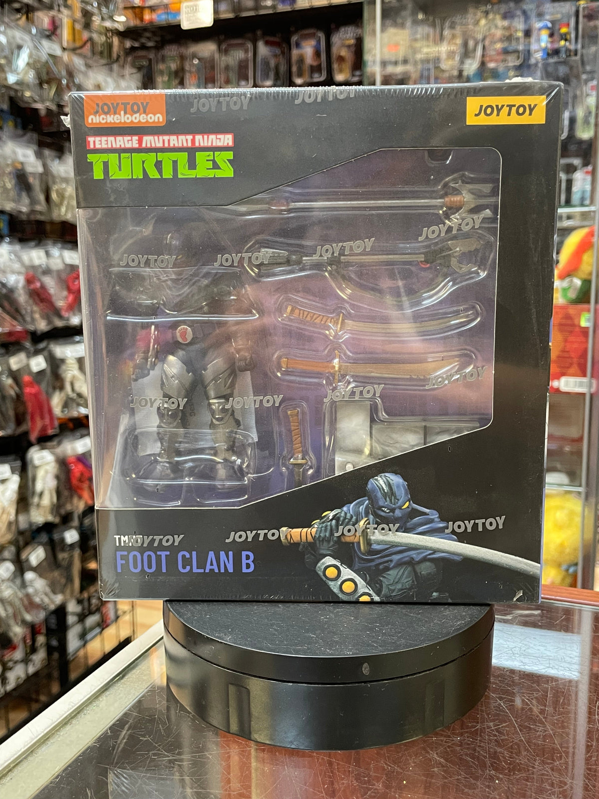 Foot Clan B (Teenage Ninja Turtles, TMNT, JoyToy) SEALED product image 1, provided for visual reference and product detail