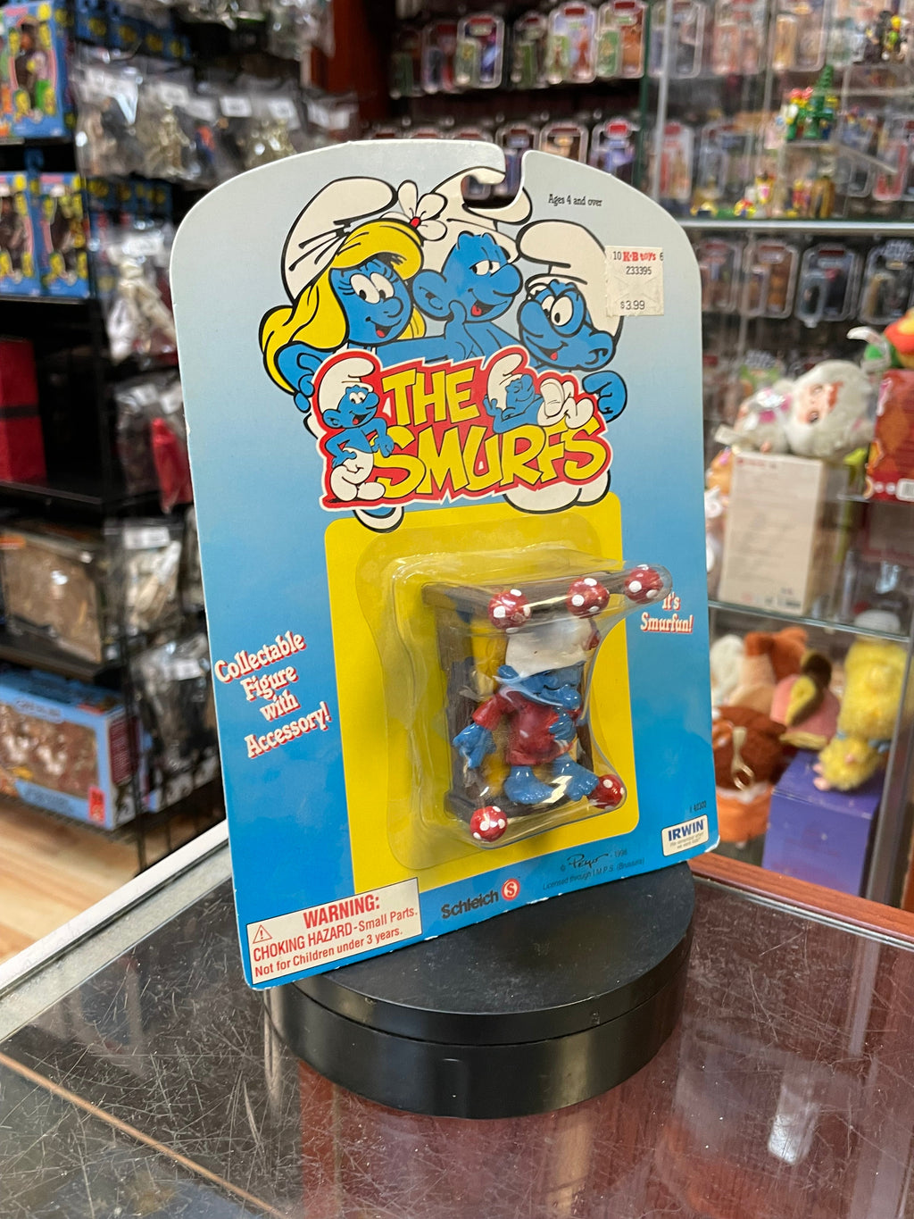 Sleepy Smurf (Vintage Smurfs, Schleich Peyo) **SEALED** product image 2, provided for visual reference and product detail