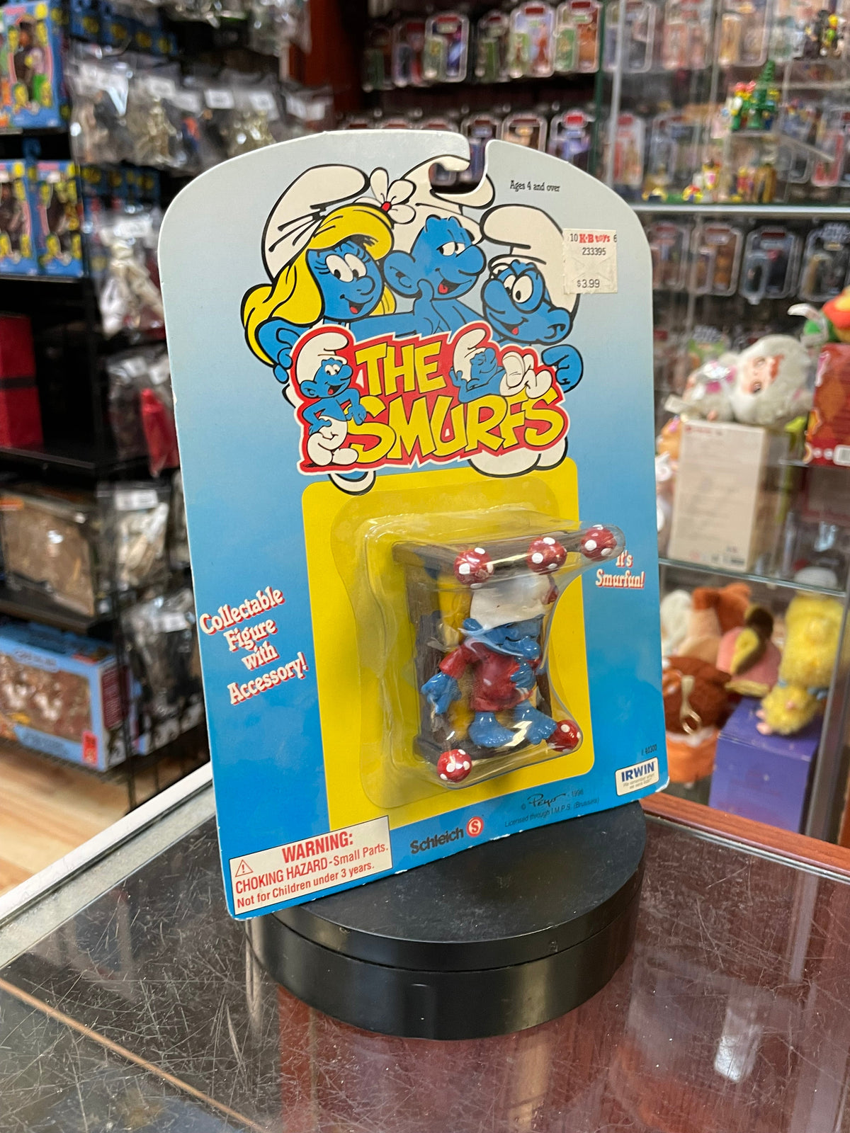 Sleepy Smurf (Vintage Smurfs, Schleich Peyo) **SEALED** product image 2, provided for visual reference and product detail