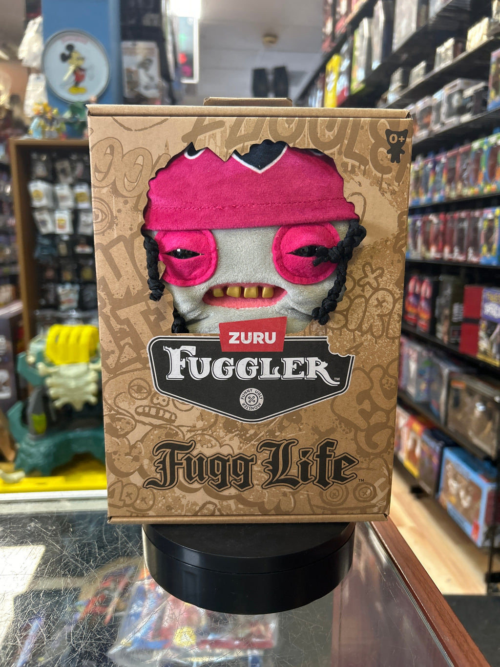 Squidge Grey -Fugg Life- (Fuggler, Zuru Spinmaster) **NEW** product image 1, provided for visual reference and product