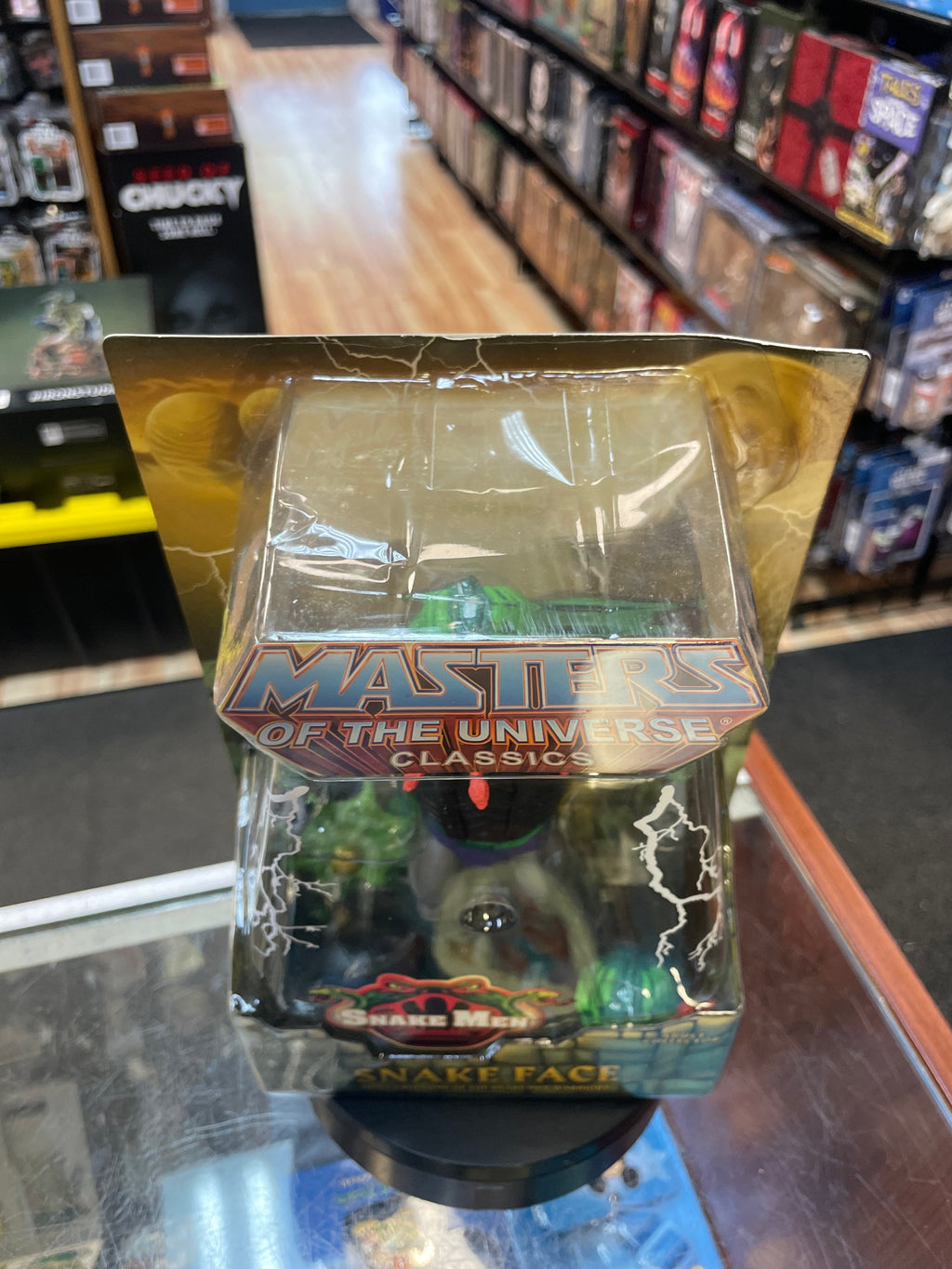 Snake Face (MOTU Classics, Masters Of The Universe, Mattel) **SEALED** product image 5, provided for visual reference and