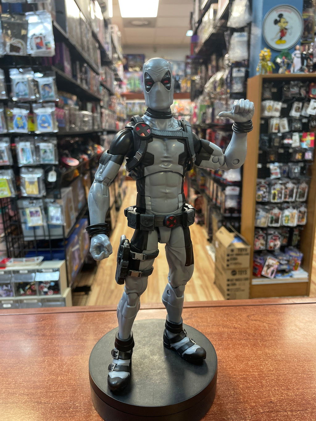 XForce Deadpool -Deluxe 12"- (Marvel Legends, Hasbro) **COMPLETE** product image 3, provided for visual reference and