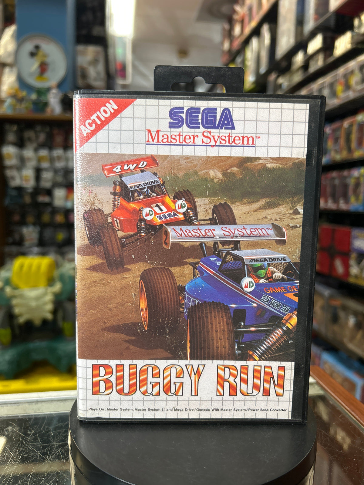 Buggy Run with Case 0850 (SEGA Master System SMS, Video Games) product image 5, provided for visual reference and product
