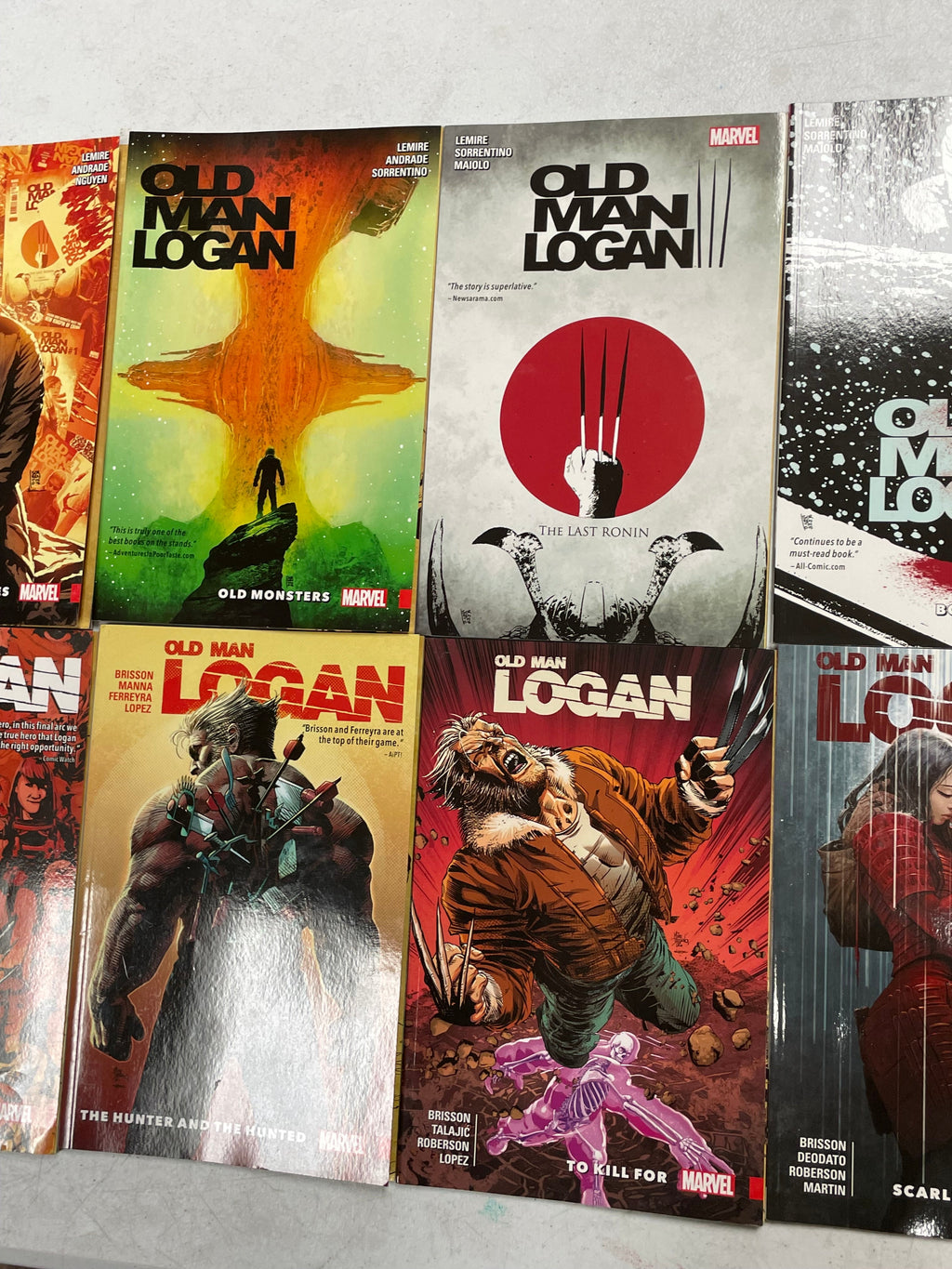 Old Man Logan Volumes #1-10 (Marvel TPB, Paperback) **FULL RUN** product image 4, provided for visual reference and product