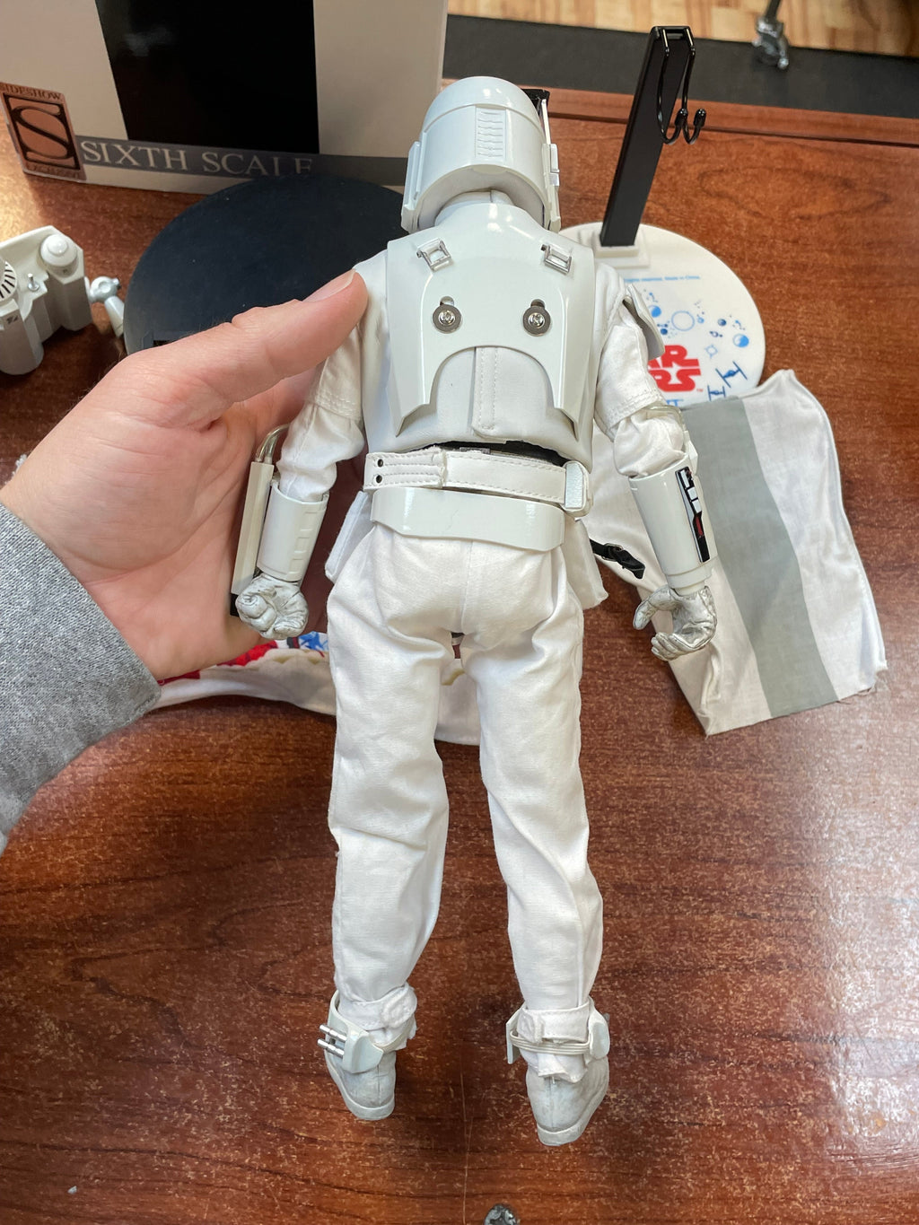 Boba Fett Prototype Armor (Star Wars, Sideshow) COMPLETE product image 7, provided for visual reference and product detail