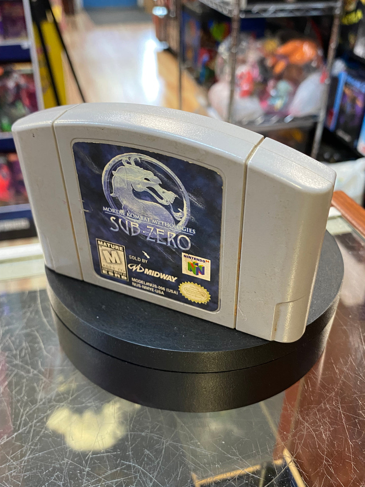 Mortal Kombat Subzero Mythologies (Vintage Nintendo N64, Video Game) product image 2, provided for visual reference and