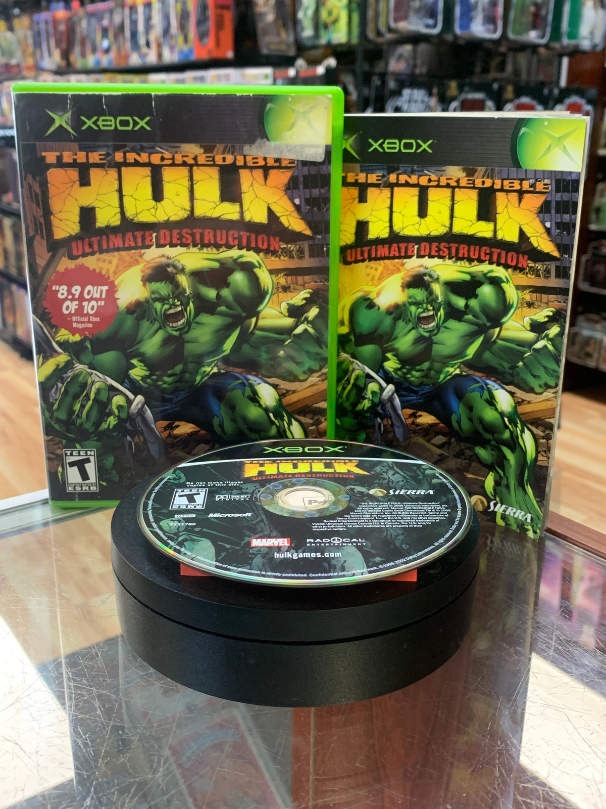Hulk Ultimate Destruction (Xbox, Marvel, Video Game) **TESTED** product image 1, provided for visual reference and product