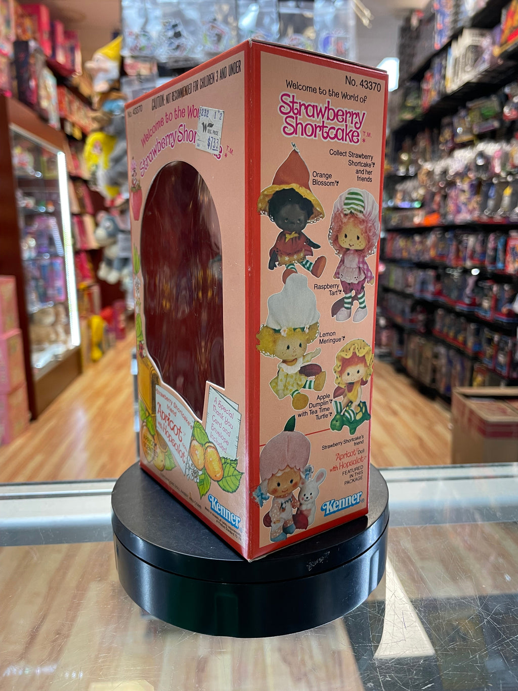 Apricot with Hopsalot Doll (Vintage Strawberry Shortcake, Kenner) **SEALED** product image 4, provided for visual reference