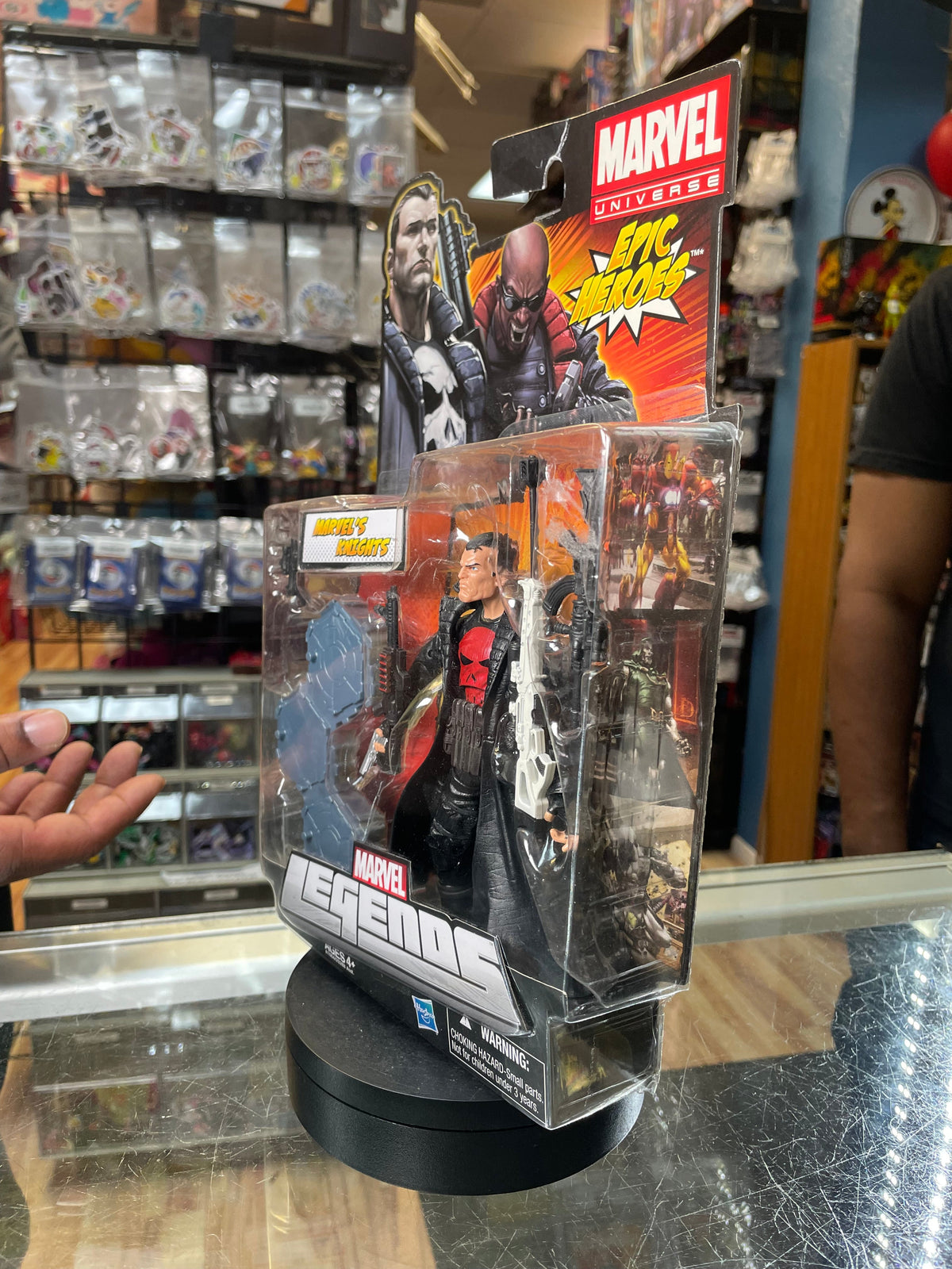 Marvel Knights Punisher (Marvel Legends, Hasbro) **NEW** product image 4, provided for visual reference and product detail