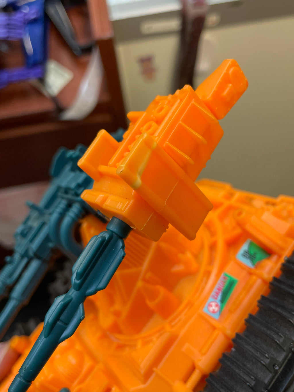 Cobra Paralyzer (Vintage GI Joe, Hasbro) COMPLETE product image 9, provided for visual reference and product detail review