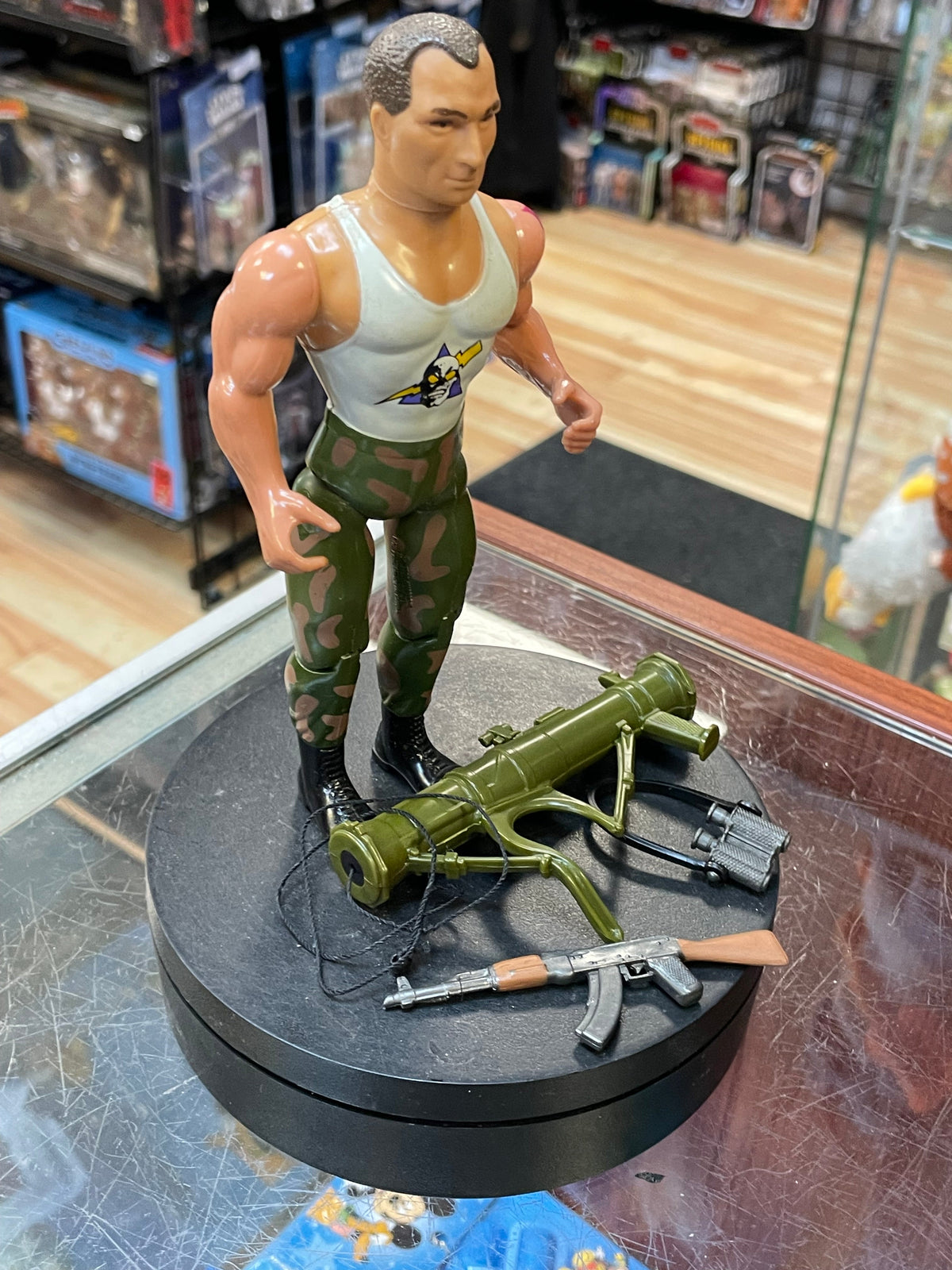 Sergeant Havoc with Accessories (Vintage Rambo, Coleco) product image 3, provided for visual reference and product detail
