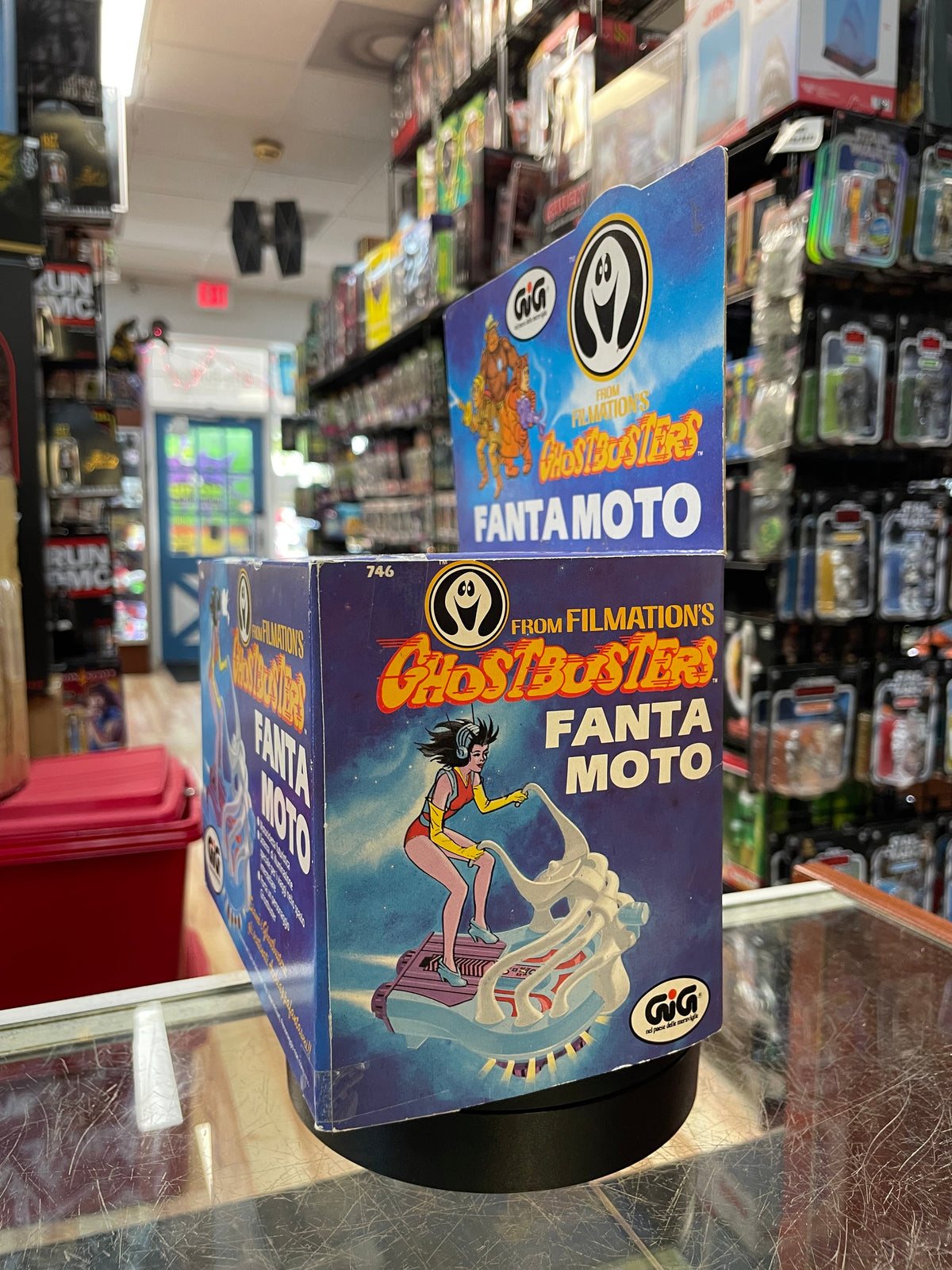 Time Hopper 'Fanta Moto' (Vintage Filmation Ghostbuster, TYCO) **COMPLETE** product image 2, provided for visual reference