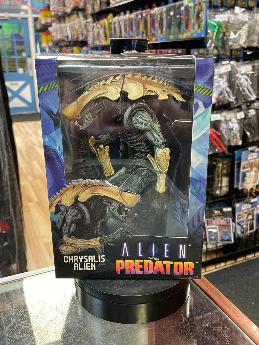 Chrysalis Alien (NECA, Predator vs Alien) **SEALED** product image 1, provided for visual reference and product detail review