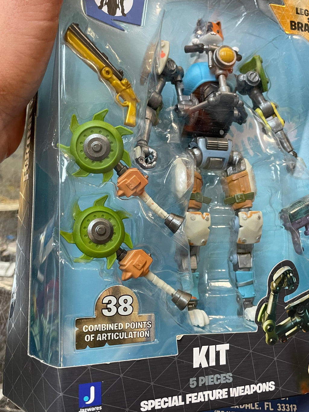 Kit Legendary Series Brawlers (Fortnite, Epic Games, Jazwares) SEALED product image 4, provided for visual reference and
