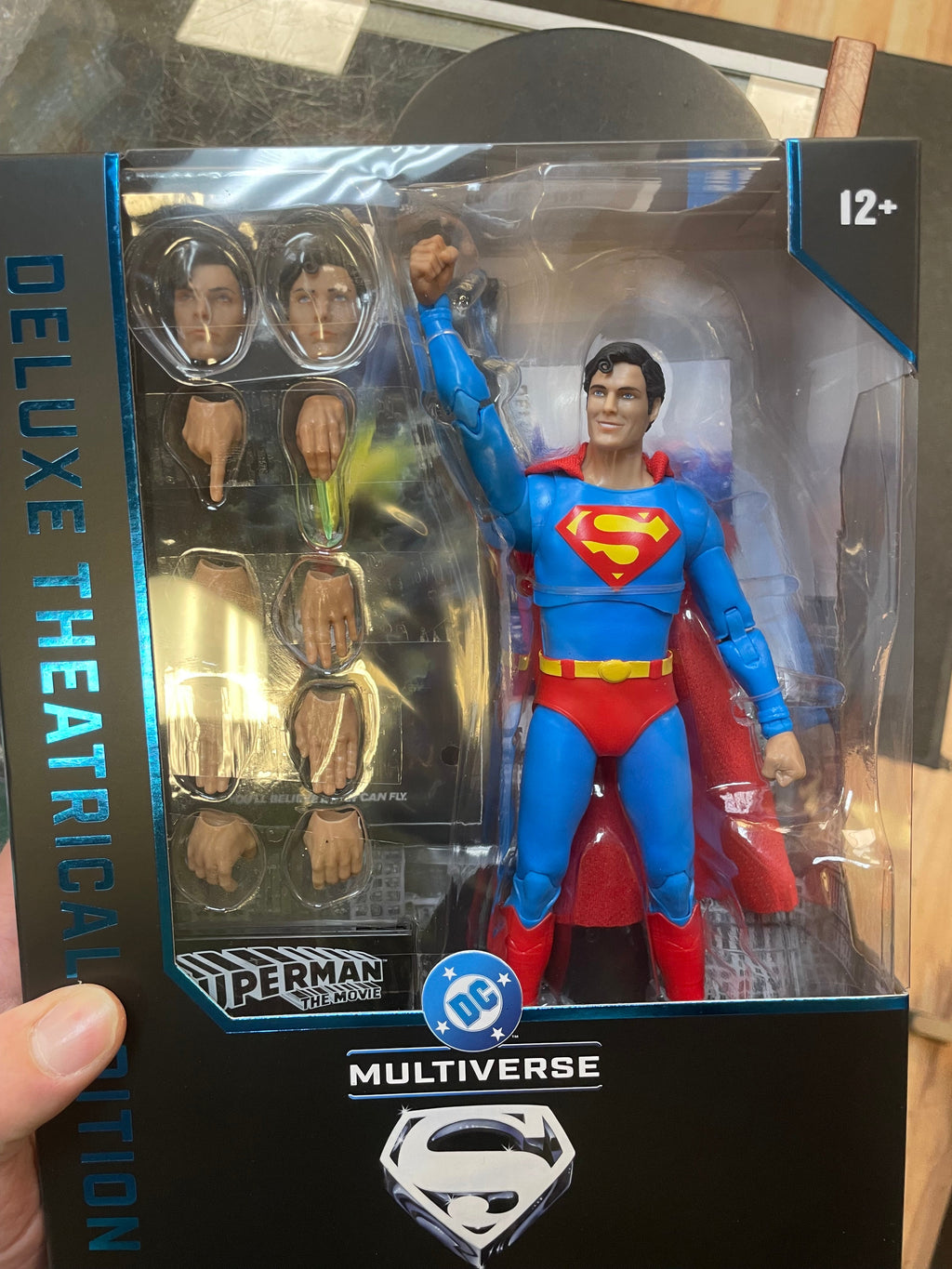 Christopher Reeves Superman (DC Multiverse Theatrical Edition, McFarlane) product image 5, provided for visual reference and