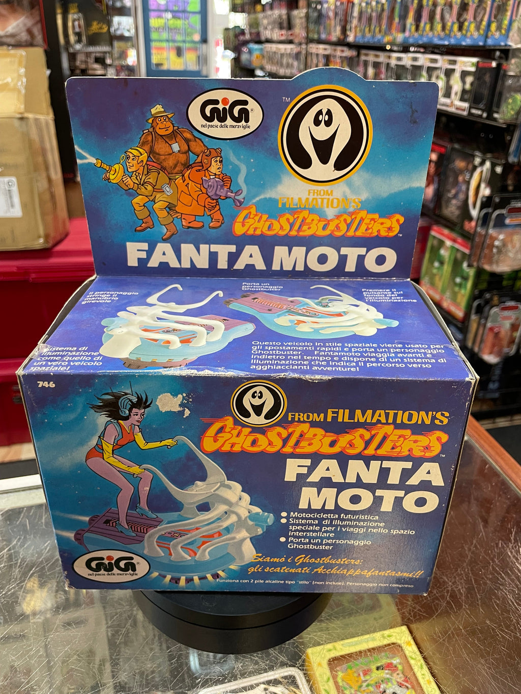 Time Hopper 'Fanta Moto' (Vintage Filmation Ghostbuster, TYCO) **COMPLETE** product image 6, provided for visual reference