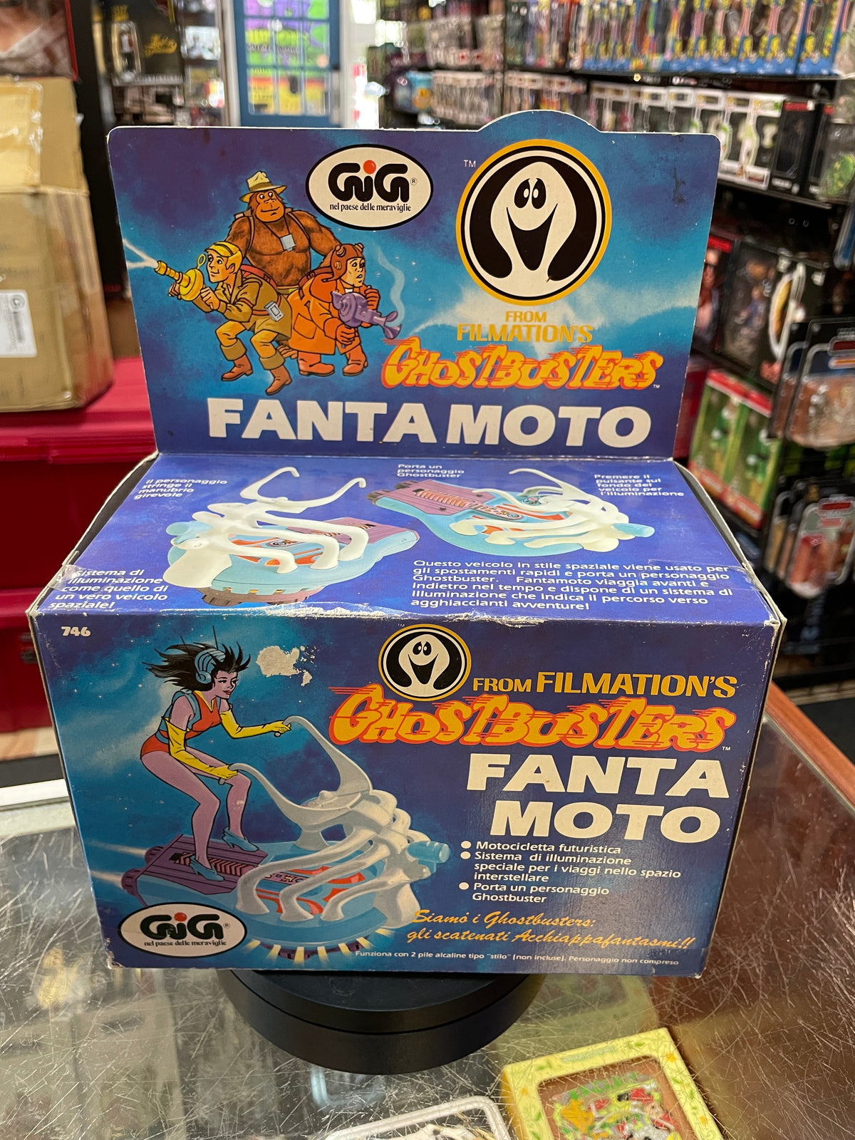 Time Hopper 'Fanta Moto' (Vintage Filmation Ghostbuster, TYCO) **COMPLETE** product image 6, provided for visual reference