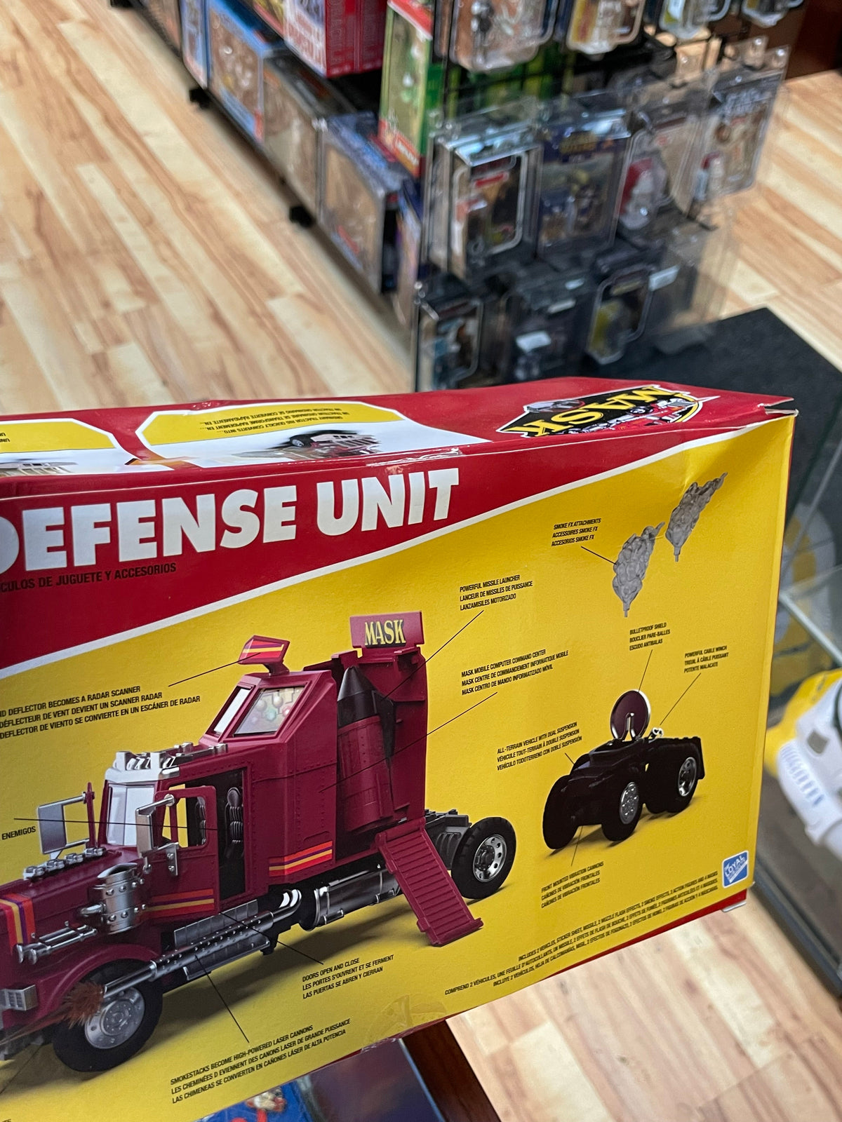 Mobile Defense Unit Vehicle (MASK Retro, Loyal Subjects) SEALED product image 9, provided for visual reference and product