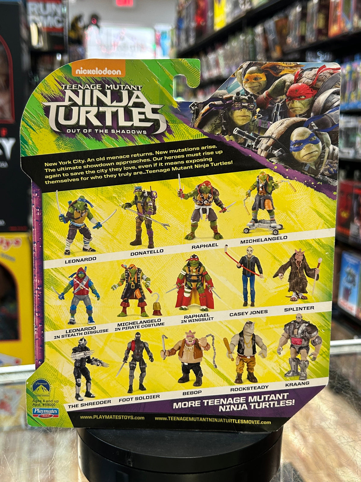 Foot Soldier Nickelodeon (TMNT Ninja Turtles, Playmates) SEALED product image 4, provided for visual reference and product