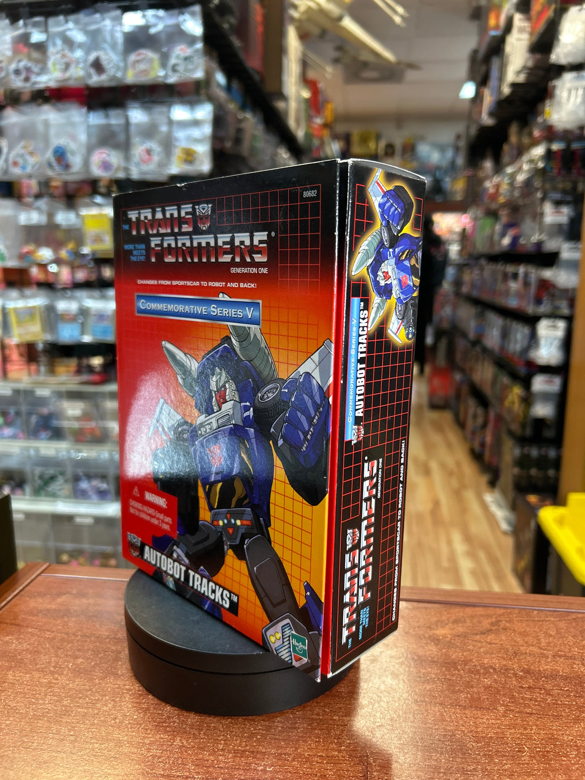 Tracks (Vintage Transformers Commemorative Series, Hasbro) **SEALED** product image 7, provided for visual reference and