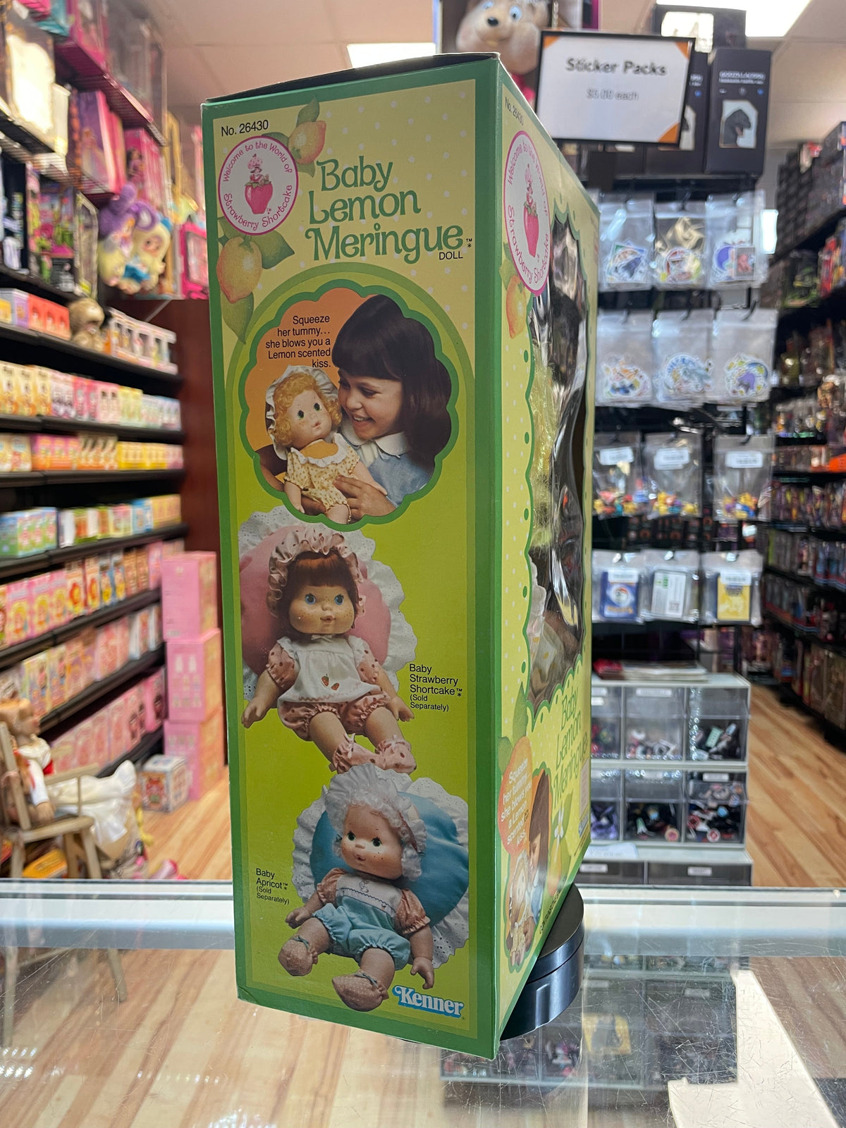 Lemon Meringue Baby Doll (Vintage Strawberry Shortcake, Kenner) **Open Box** product image 3, provided for visual reference