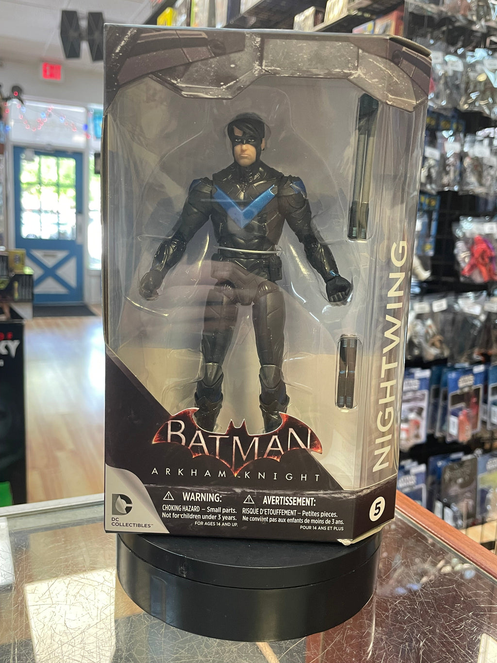 Nightwing #5 (Batman Arkham knight, DC Collectibles) SEALED product image 1, provided for visual reference and product