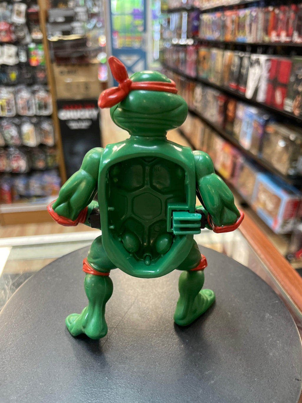 Black Belt Storage Shell Michelangelo (Vintage TMNT Ninja Turtles, Playmates) **LOOSE** (Copy) product image 3, provided for