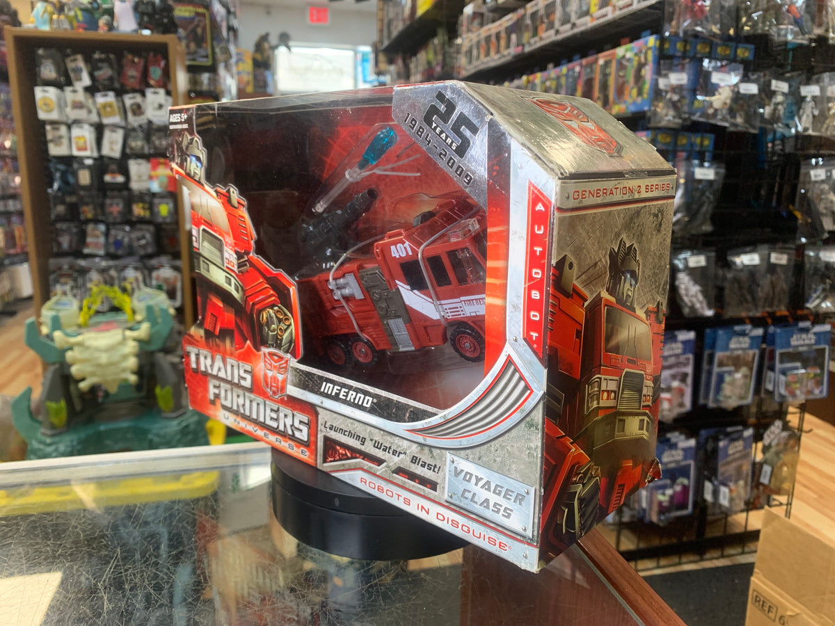 Inferno Voyager Class -25 Years- (Transformers Universe RID, Hasbro) **SEALED** product image 6, provided for visual